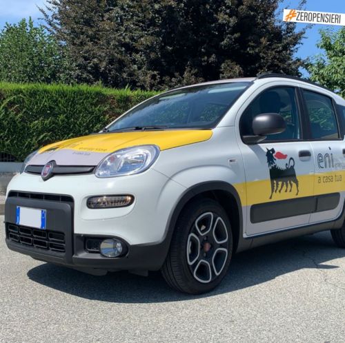 Wrapping Fiat Panda Eni Energy Store