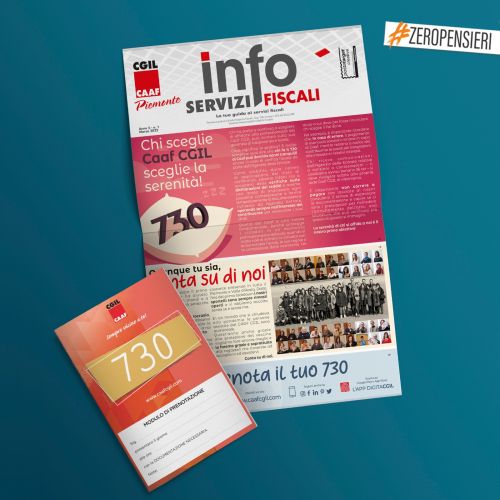 Materiale informativo Caaf CGIL